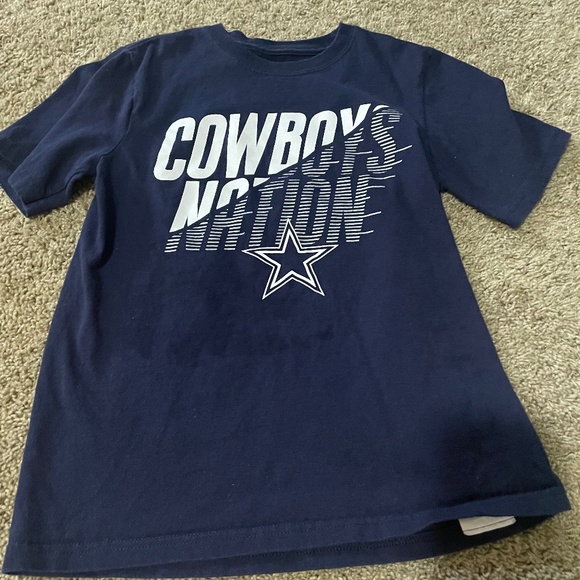 Boys 10/12 Dallas cowboys Shirt - Picture 1 of 1